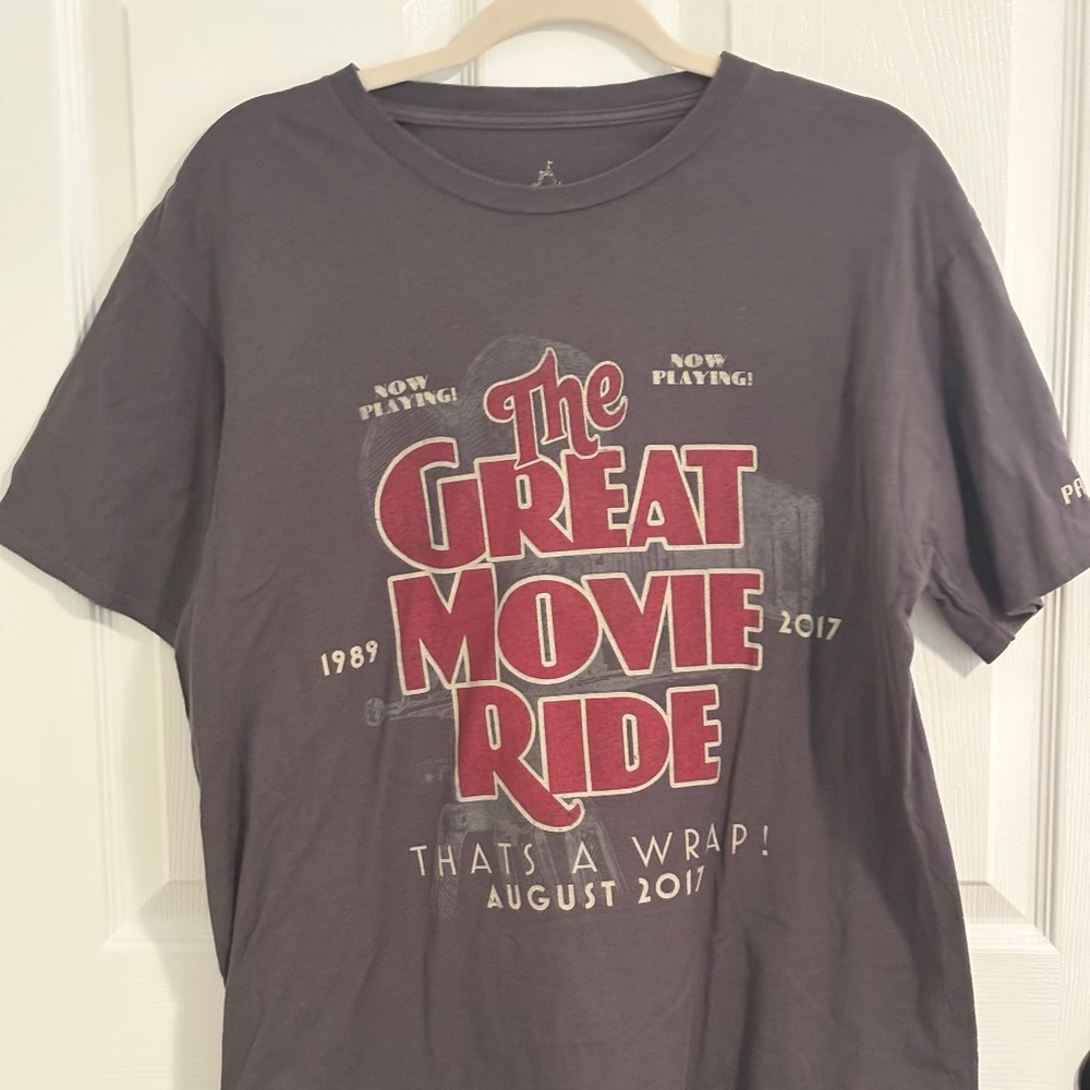 WDW Great Movie Ride T Shirt- L